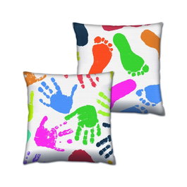 Aberto Design AB-4473-4474 Juego de Cojines, 50% Algodón 50% Poliéster, 43 x 43 cm (2 Piezas)